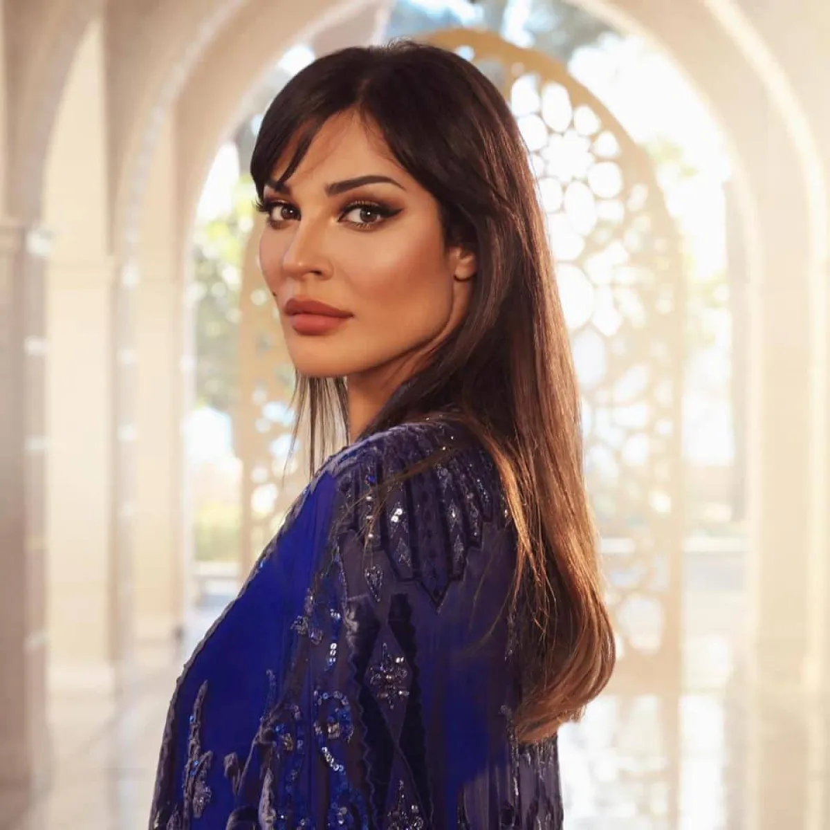 نادين نسيب نجيم - صورة من حسابها على فيسبوك