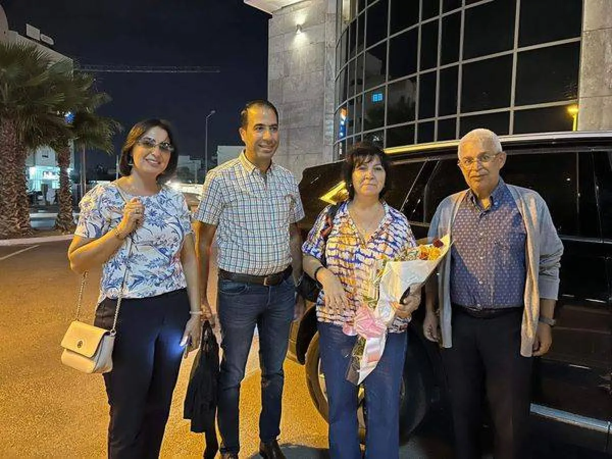 الترحيب بأميمة خليل في مدينة صفاقس- الصورة من موقع المهرجان على الفيسبوك