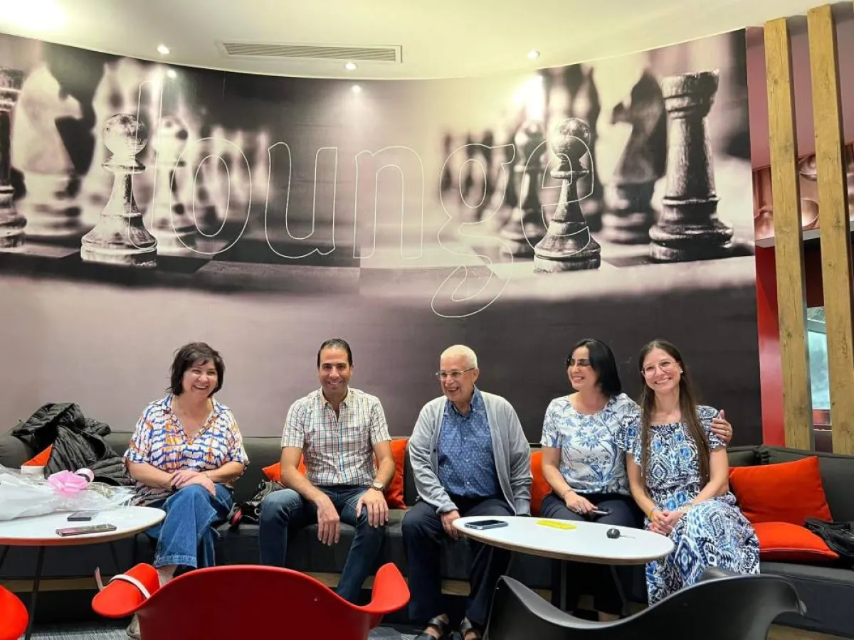 وصول أميمة الخليل إلى مدينة صفاقس- الصورة من موقع المهرجان على الفيسبوك