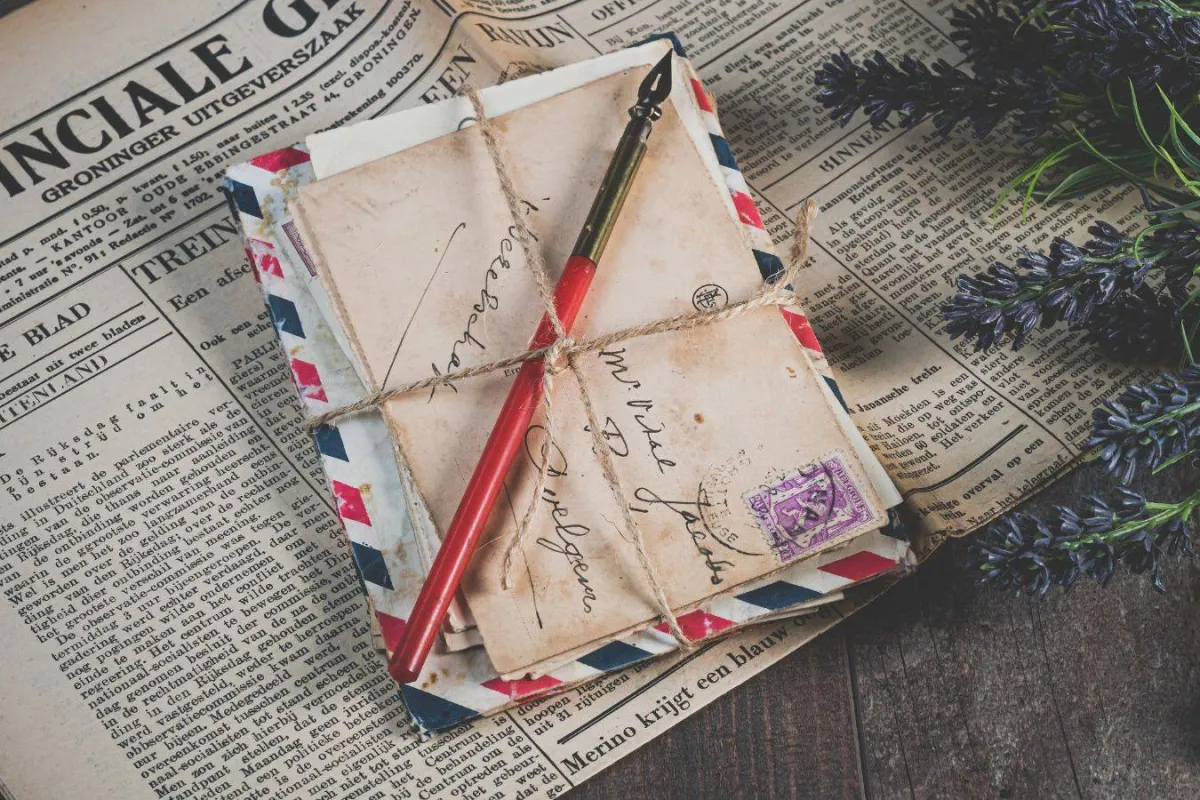 أغرب طريقة لكتابة الرسائل