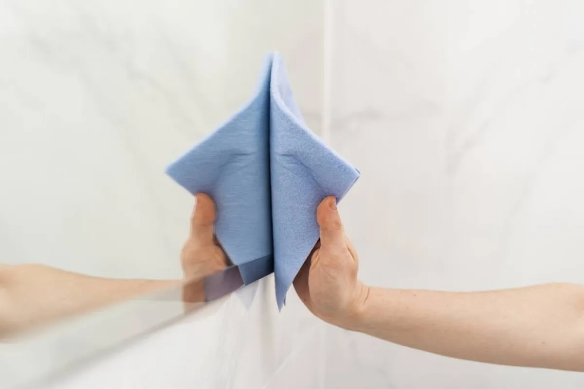 تلميع المرآة في المنزل