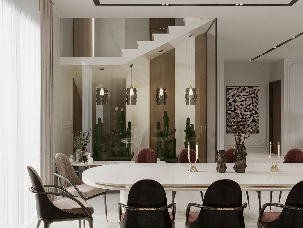 اللمسات الشرقية تغني الطراز "المودرن"