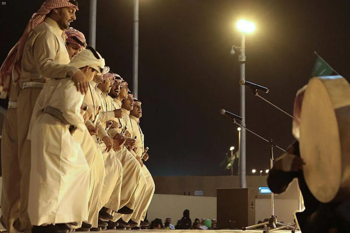 الثقافة السعودية تنظم معرضا خاصا بالعرضة السعودية - الصورة من واس