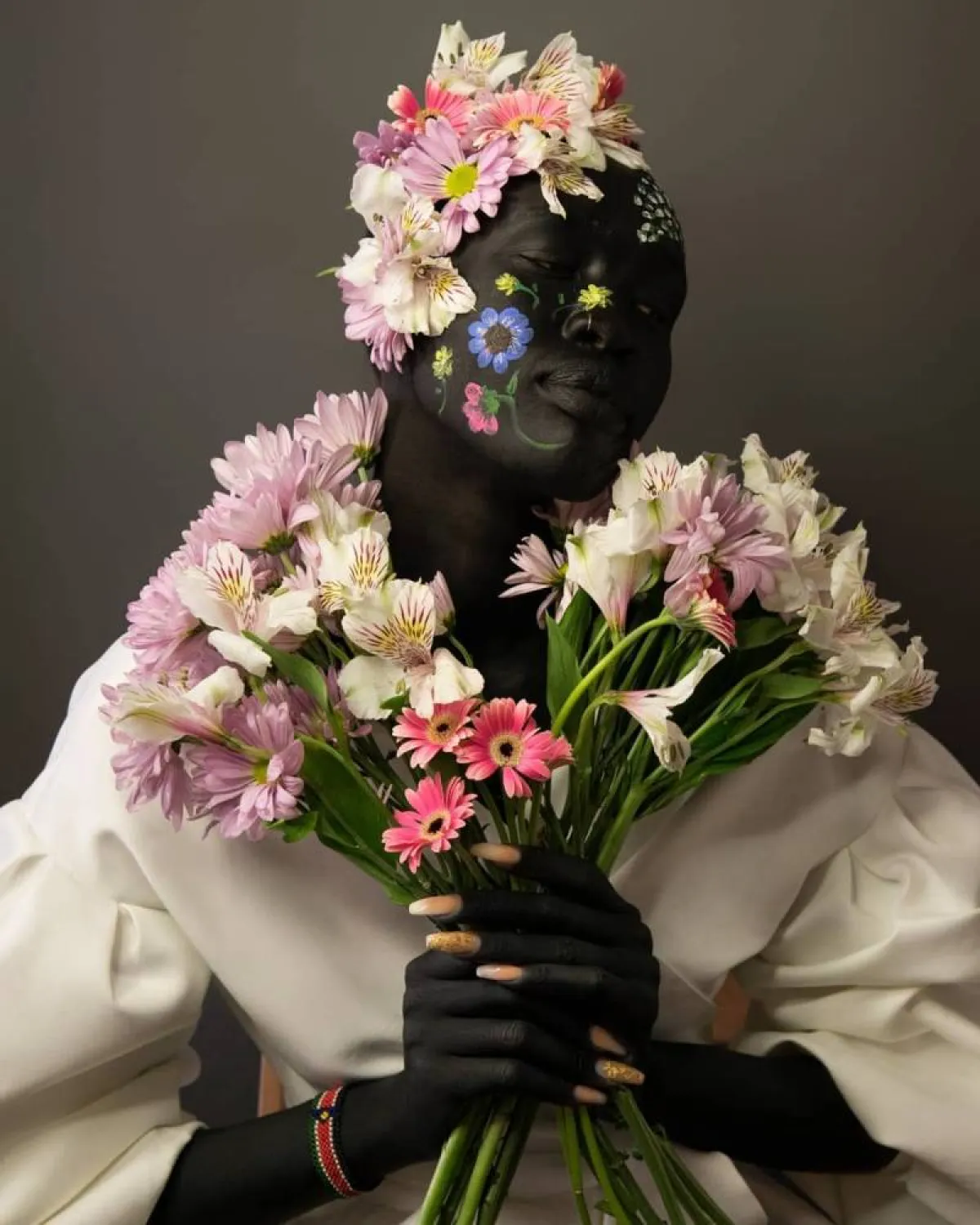 سيدة إفريقية