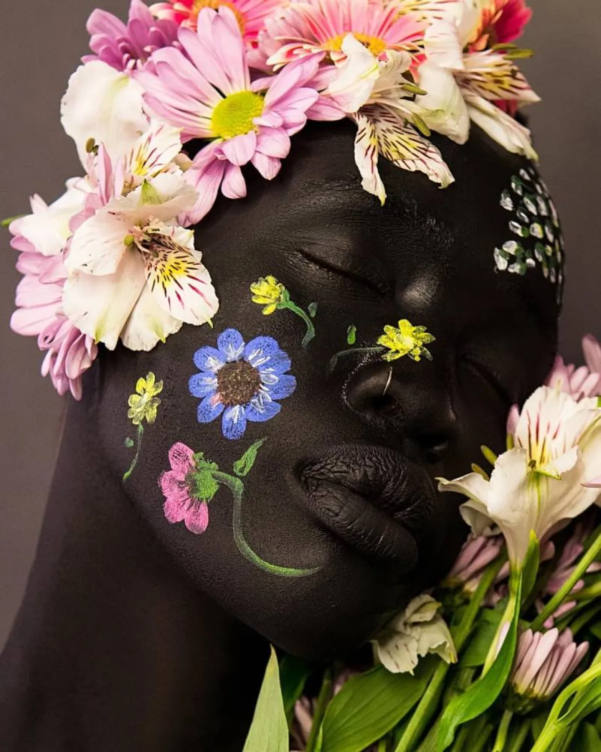 سيدة إفريقية