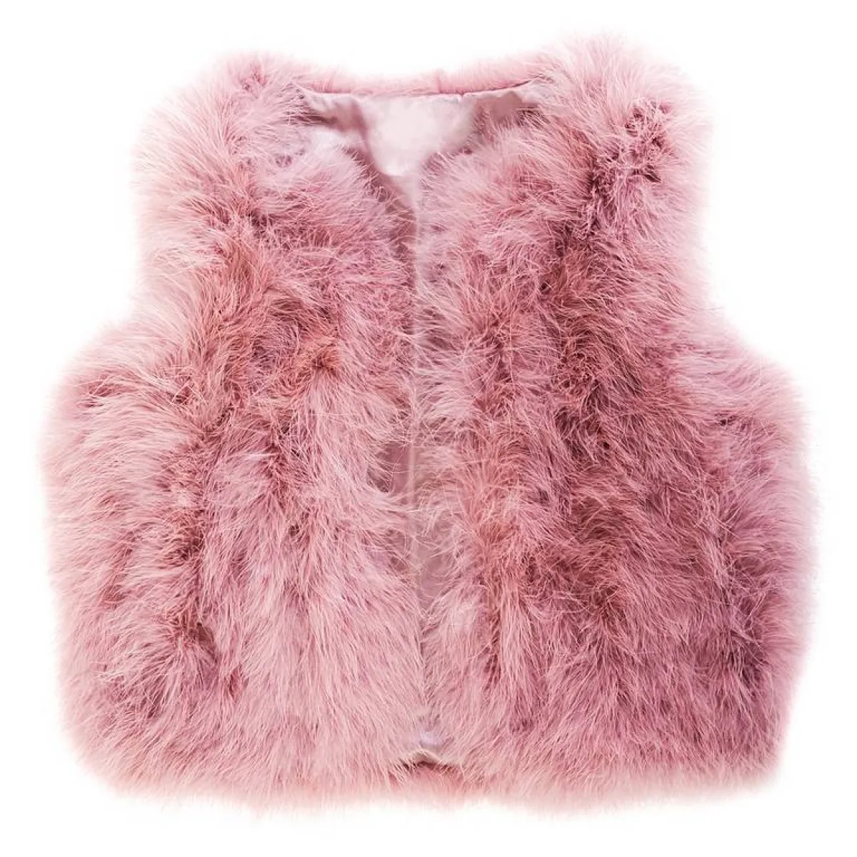 سترة مصمّمة من الريش