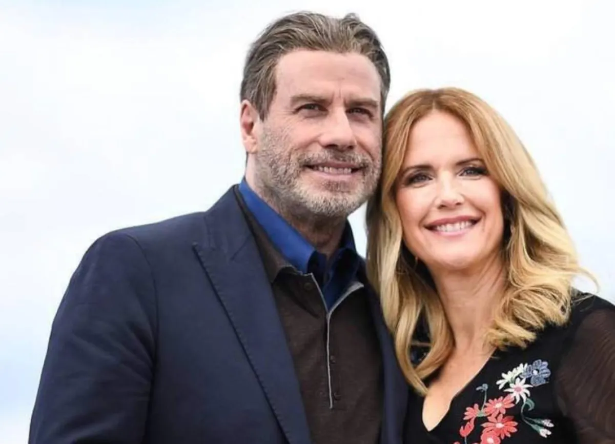 جون ترافولتا وزوجته كيلي بريستون- الصورة من حساب جون ترافولتا على إنستغرام