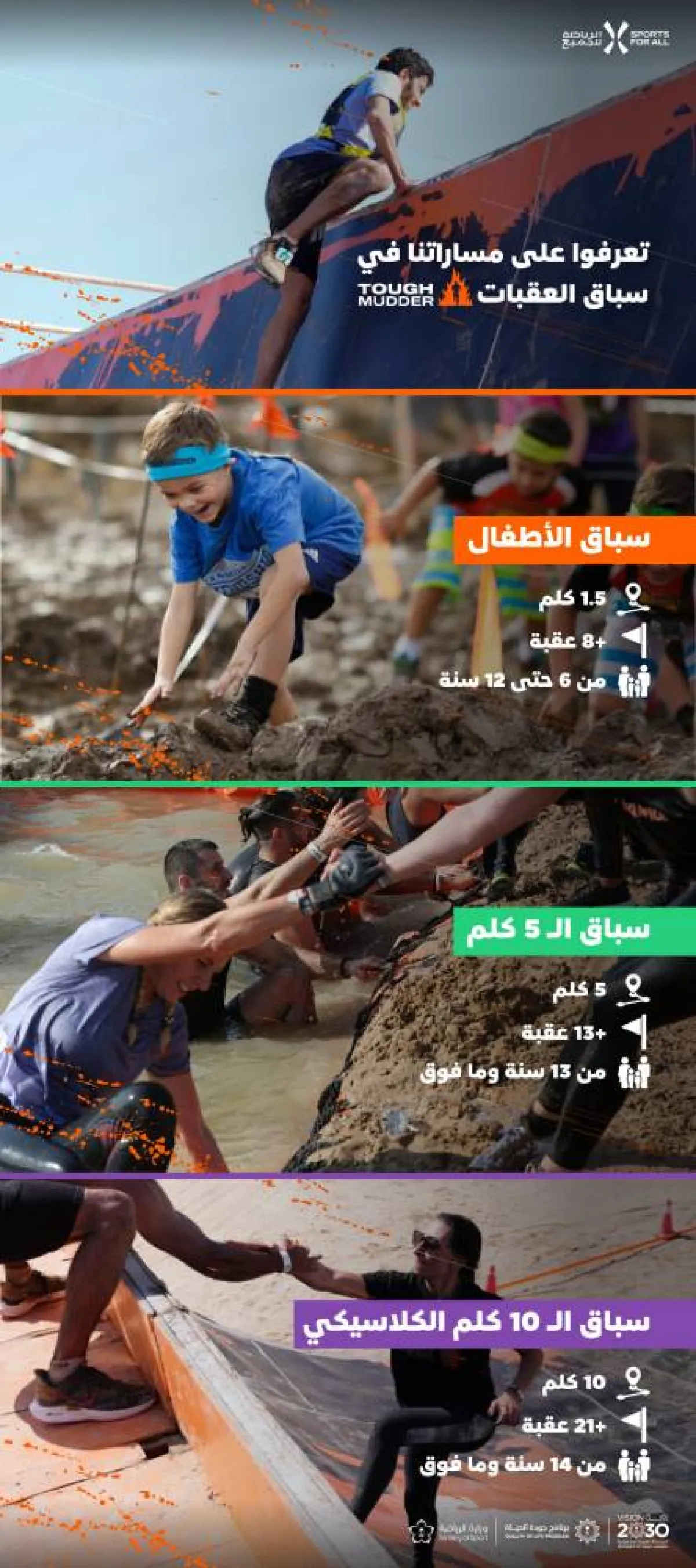 الاتحاد السعودي للرياضة للجميع يستضيف تحدي "مسار العقبات" 25 نوفمبر المقبل - الصورة من حساب الاتحاد على تويتر