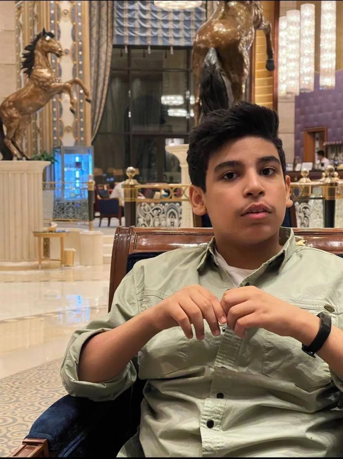 خالد هزازي -الصورة من حسابه على الانستجرام 