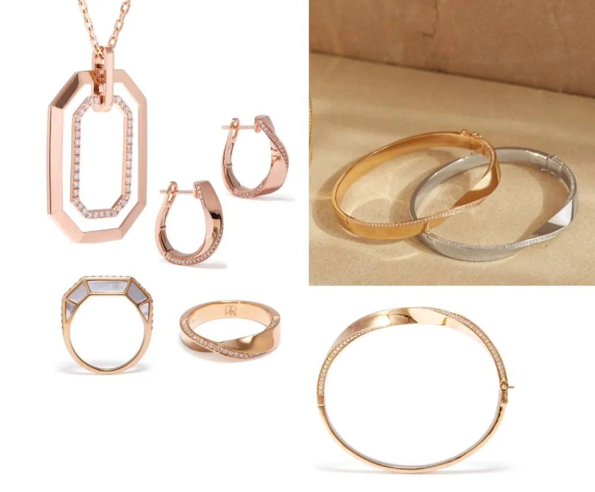 مجوهرات من تصميم المصمّمة عائشة راشد