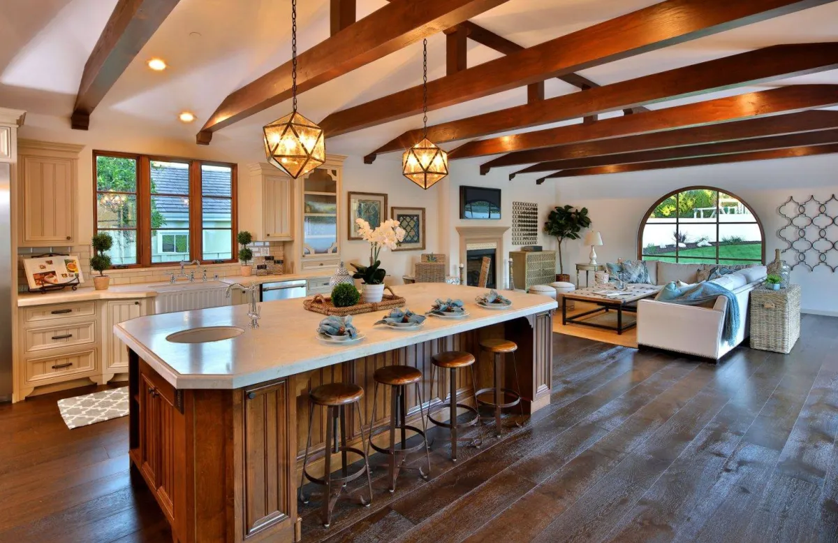 نموذج عن التصميم الريفي المفتوح 