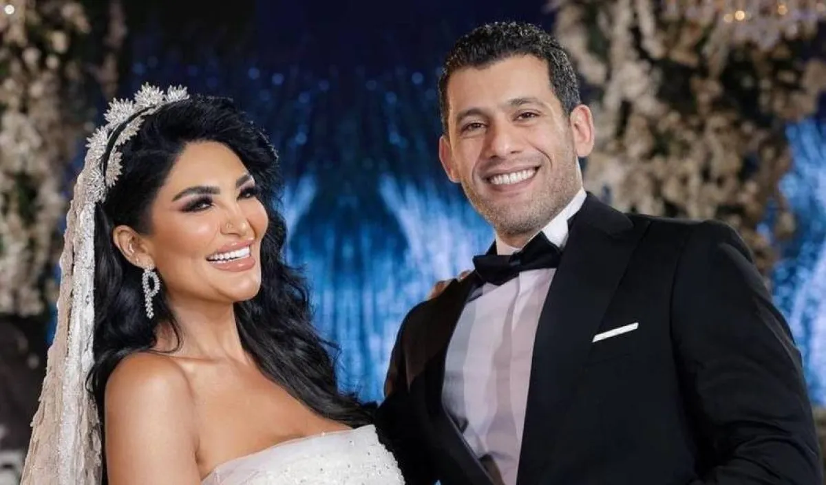 سالي عبد السلام من حفل زفافها - الصورة من حسابها على انستغرام