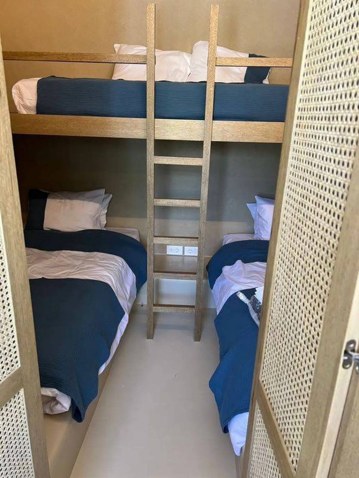 تصميم لغرفة النوم، في "الشاليه" الجبلي