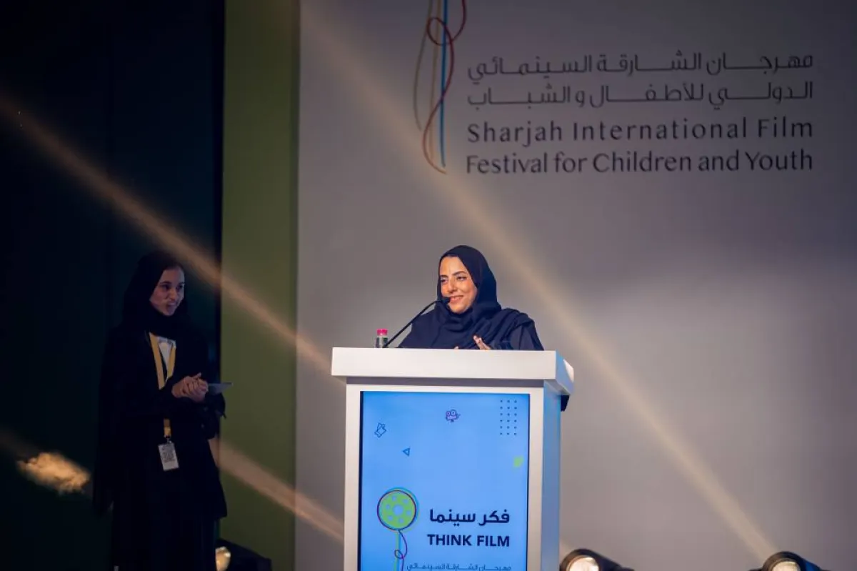  الشيخة جواهر بنت عبد الله القاسمي، مديرة المهرجان خلال كلمتها 