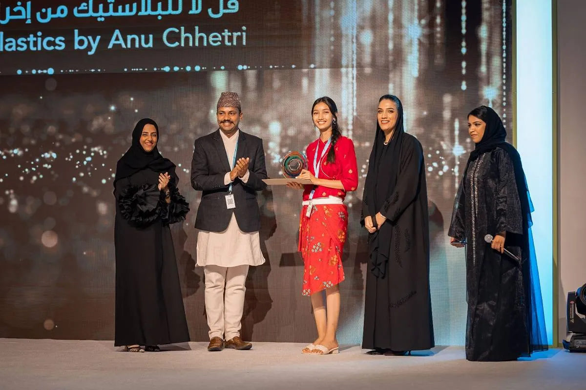 "قل لا للبلاستيك" للمخرجة آنو شيتري، جائزة "أبطال الاستدامة"