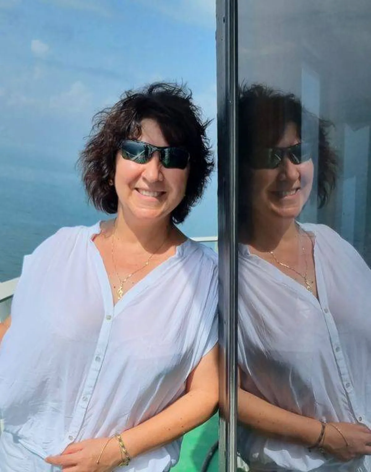 أميمة الخليل  في تونس - الصورة من حسابها على الفيسبوك