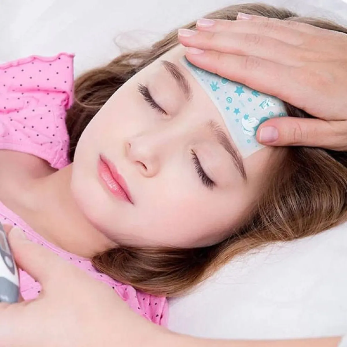 صورة لطفلة مريضة