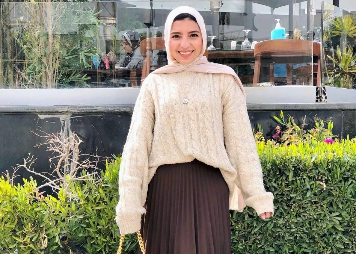 التنورة البنية للمحجبات