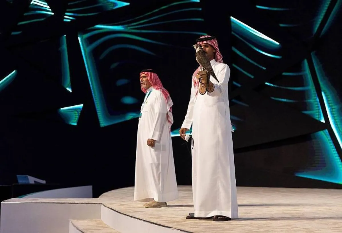 مبيعات مزاد نادي الصقور السعودي تتجاوز حاجز المليون و600 ألف ريال