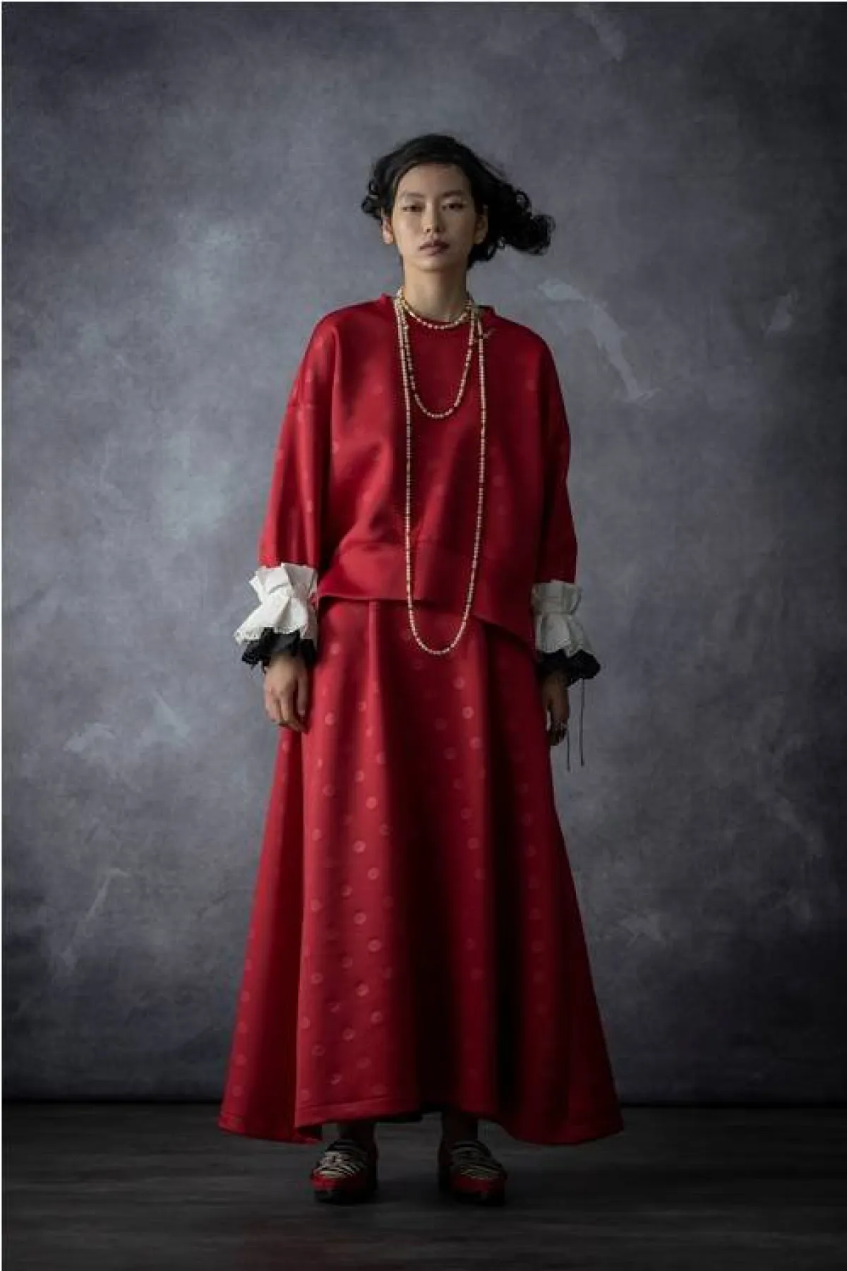 تنورة طويلة كلوش من شونو Chono