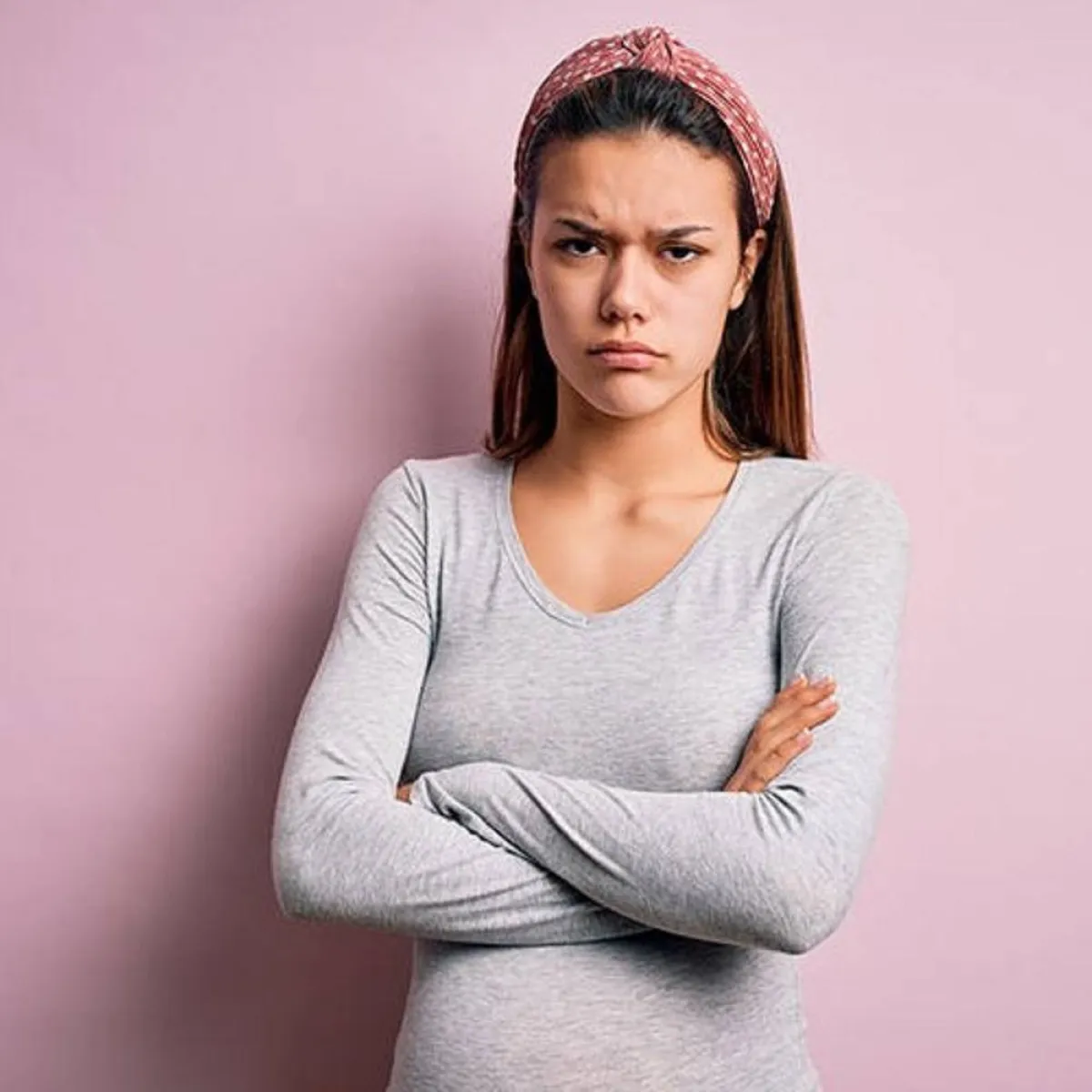 صورة لحامل تعاني اضطرابات