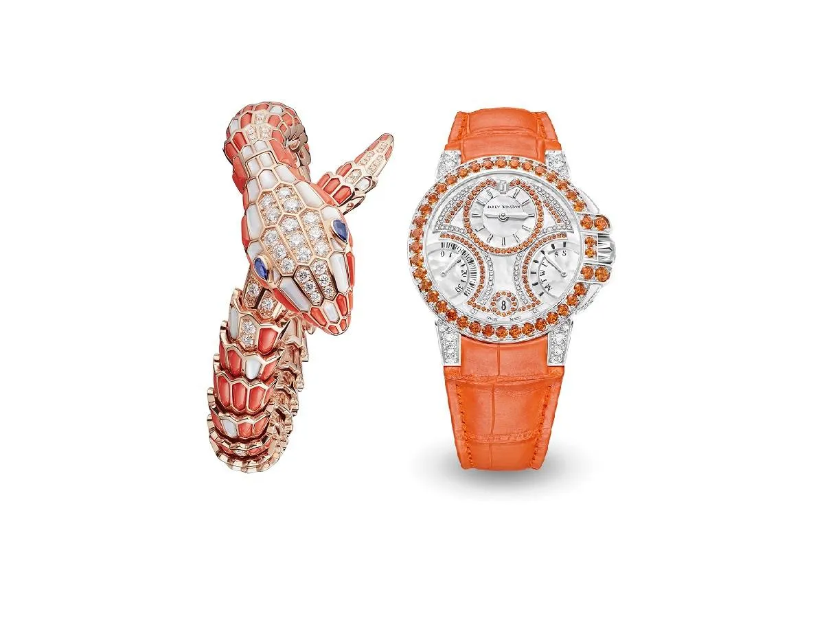 تجولنا بين أشهر الدور العالمية وعدنا إليكِ بأجمل ساعات باللون البرتقالي لخريف 2022