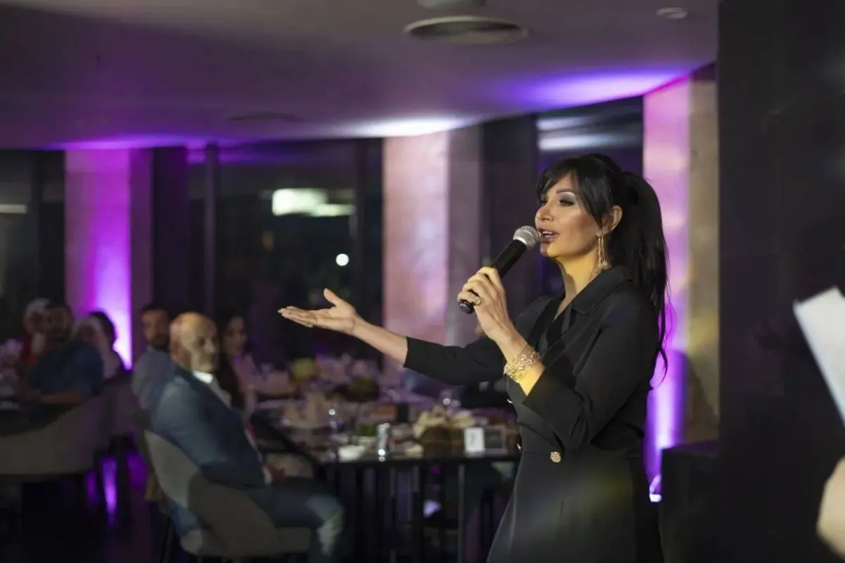 رشا شربتجي - الصورة من حسابها على فيسبوك