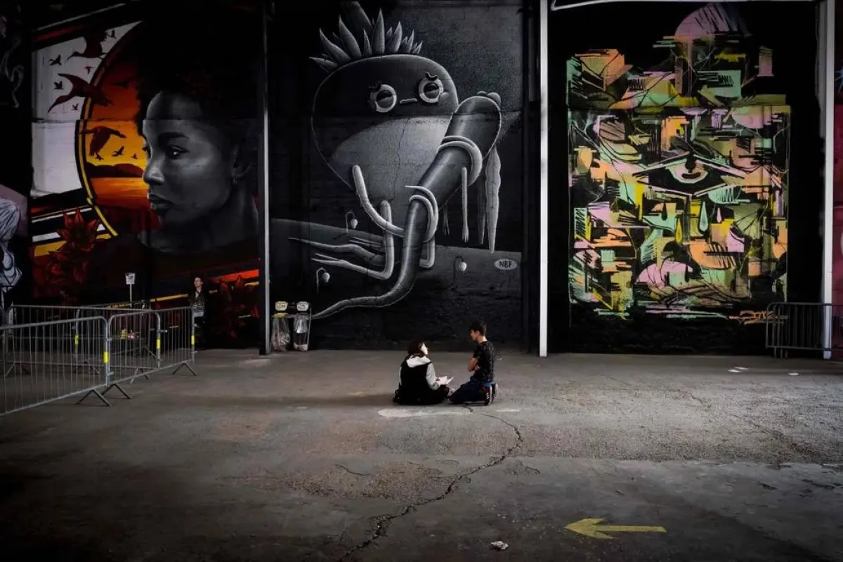 مهرجان ليو لفن الشارع بفرنسا احتفالاً بالفن الحضري 