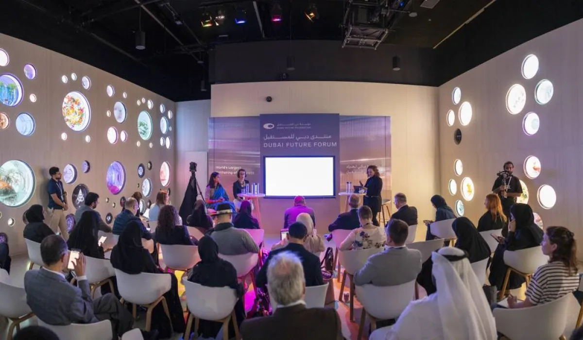 مشاركة خبراء عالميين ومؤسسات دولية. الصورة من مكتب دبي الإعلامي