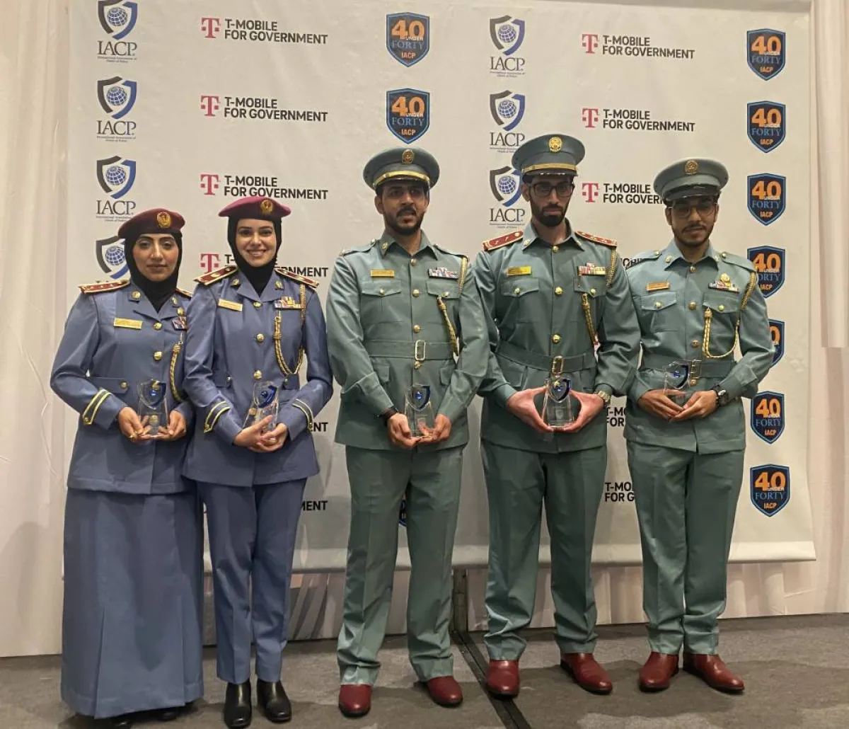 جوائز الجمعية الدولية لقادة الشرطة (IACP) . الصورة من "وام"