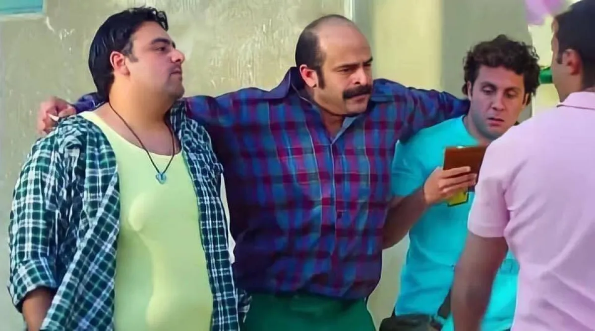 الفنان الراحل أحمد هيبة - لقطة شاشة من أحد أعماله السابقة