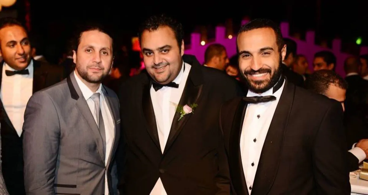 الثلاثي شيكو وأحمد فهمي وهشام ماجد - صورة من حساب شيكو على فيسبوك