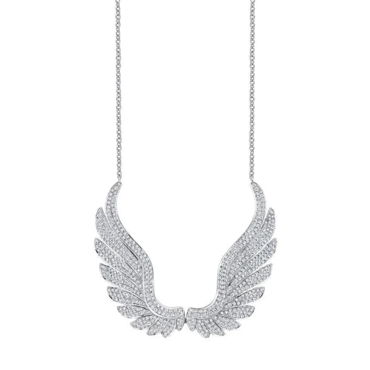 قلادة LARGE DIAMOND WING من أنيتا كو Anita ko 