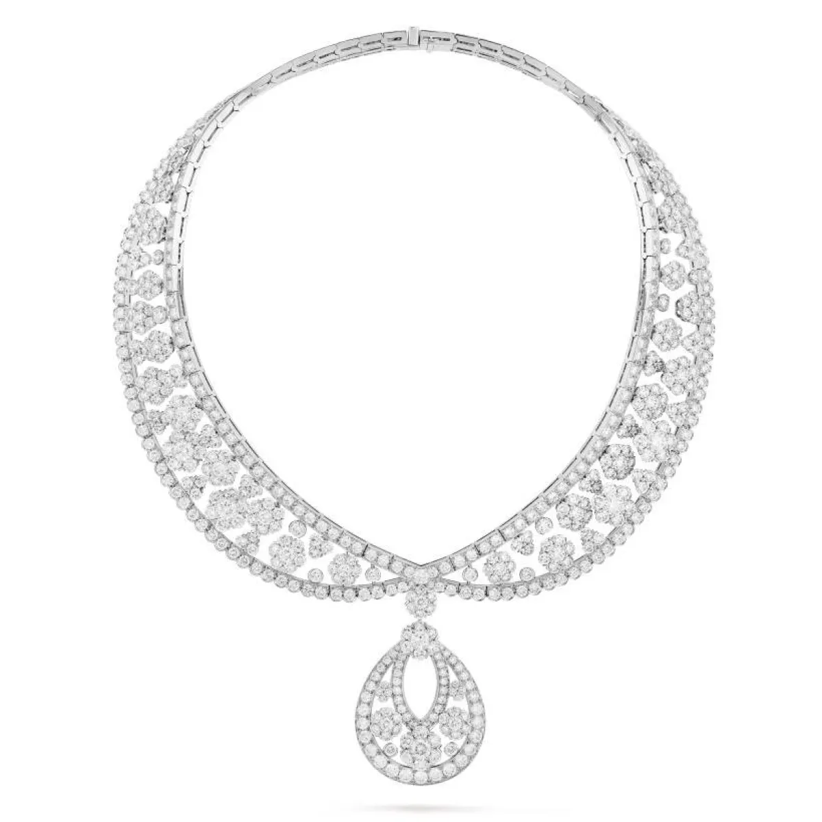 قلادة Snowflake collerette من فان كليف آند أربلز Van Cleef & Arpels