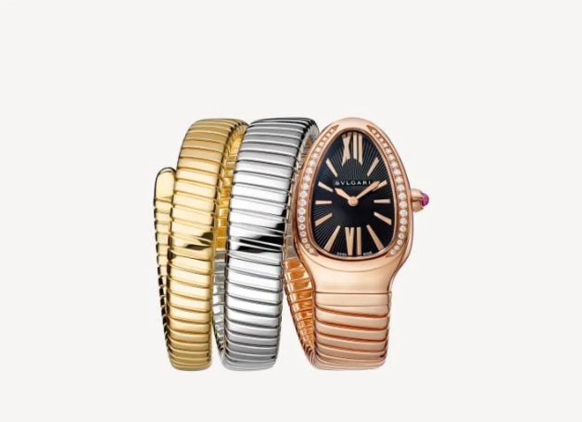 ساعة Serpenti Tubogas من بلغاري Bvlgari