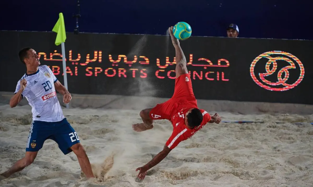 انطلاق فعاليات "مهرجان الألعاب الشاطئية" غدا - الصورة من حساب المكتب الإعلامي لحكومة دبي على تويتر