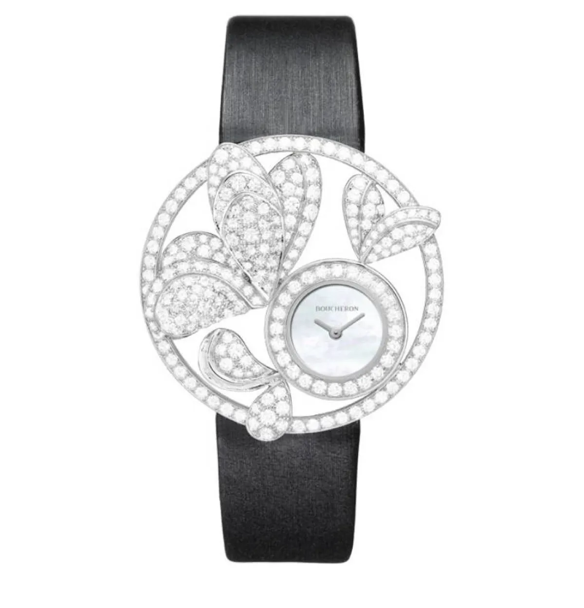 ساعة مُجوهرة أجوريه بوكيه ديل  من بوشرون Boucheron