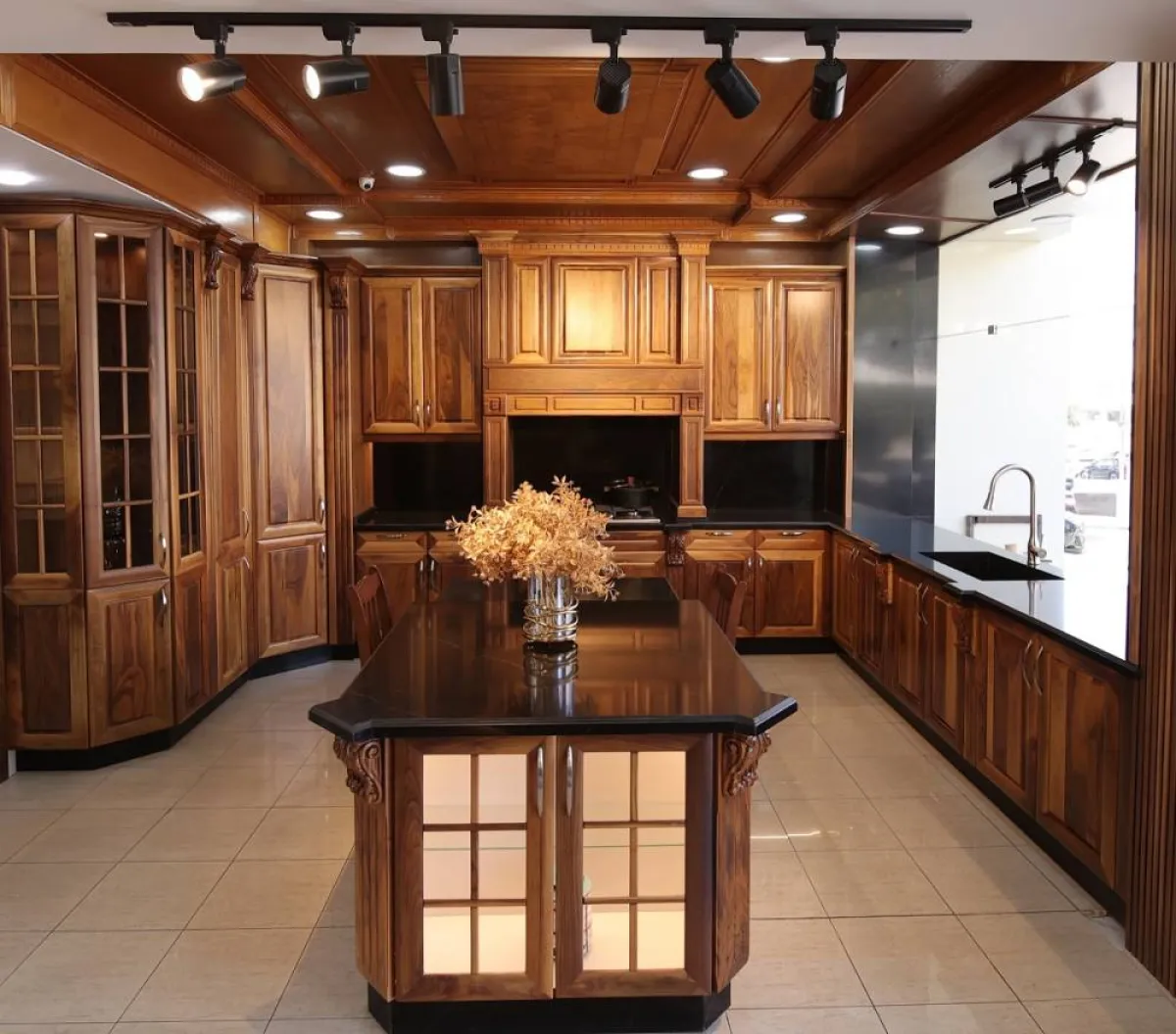 "الجزيرة" تتوسّط المطبخ الكلاسيكي