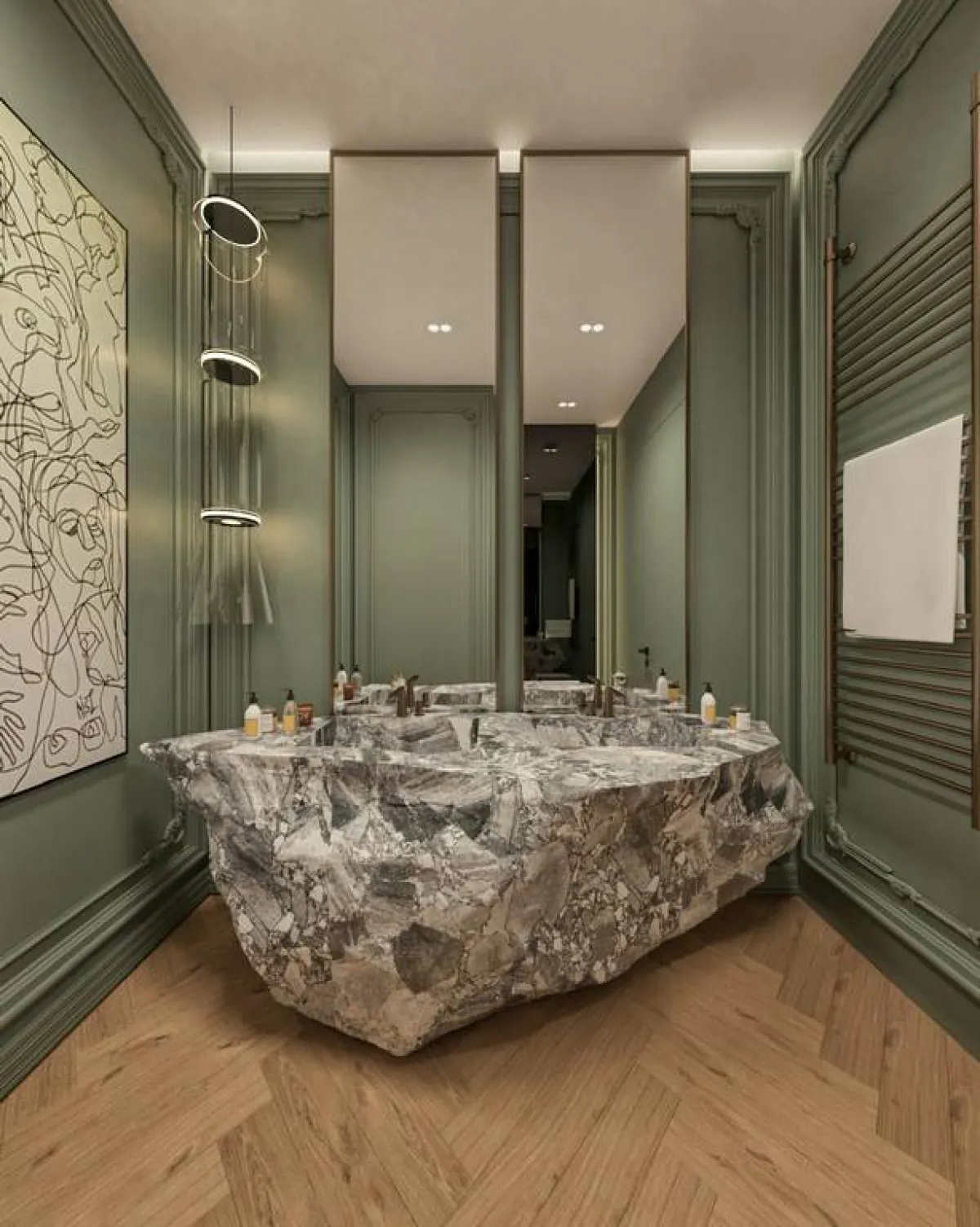 من أعمال مهندس التصميم شريف علي