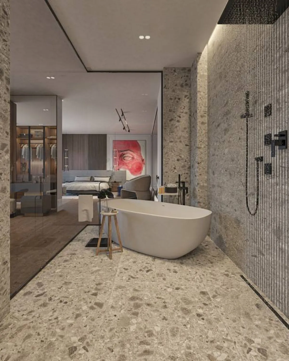 شقّة فخمة من تصميم المهندس شريف علي