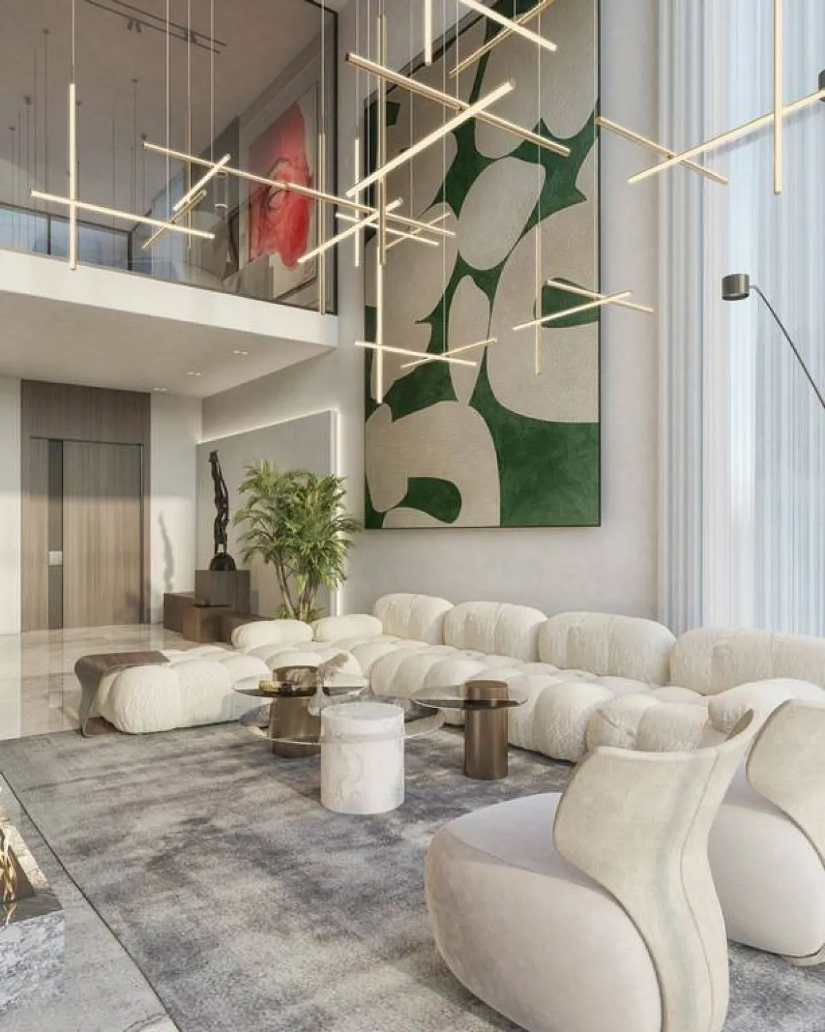 الصورة من أعمال مهندس التصميم الداخلي شريف علي