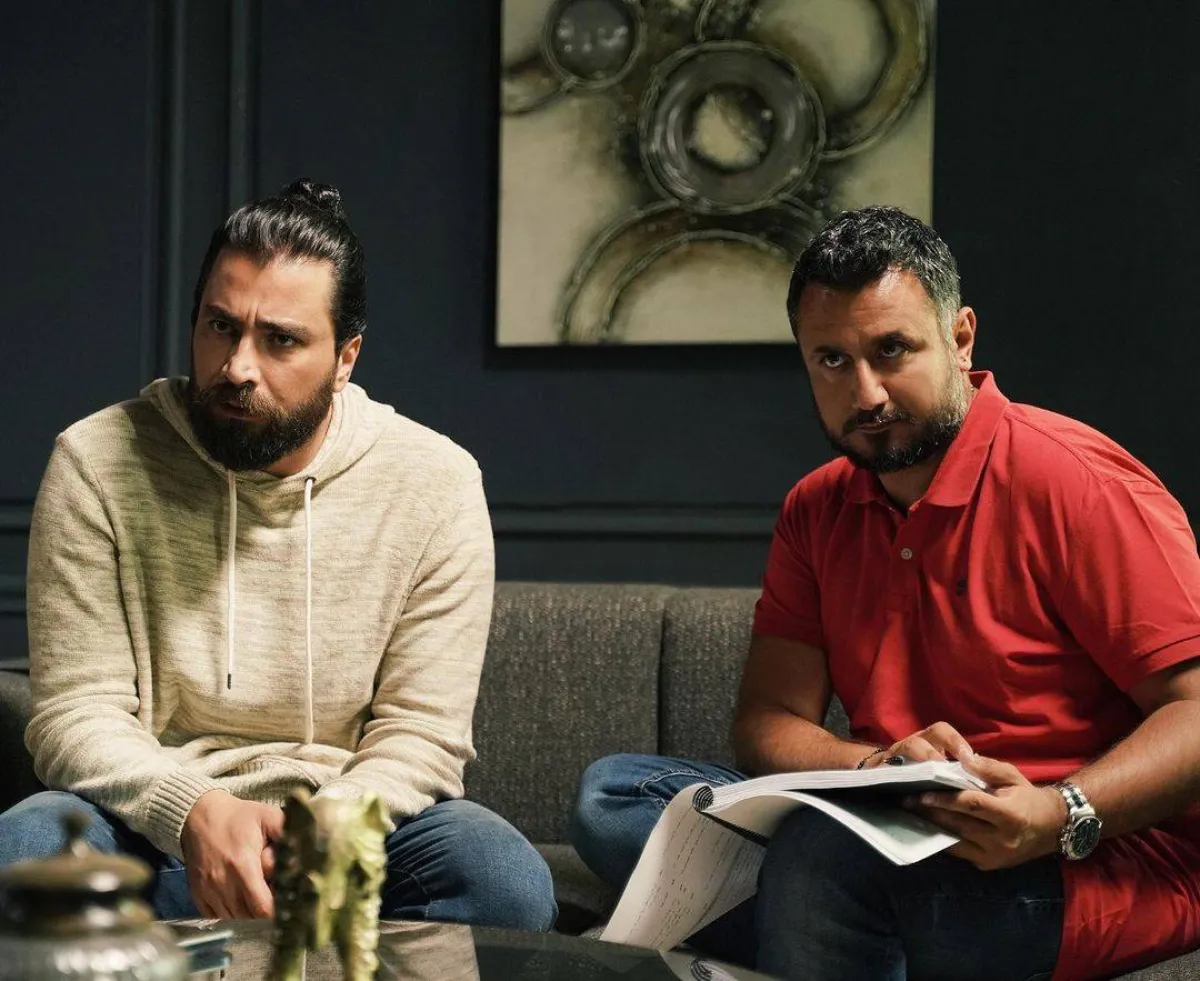 ايلي السمعان مع معتصم النهار - صورة من حسابه على انستغرام