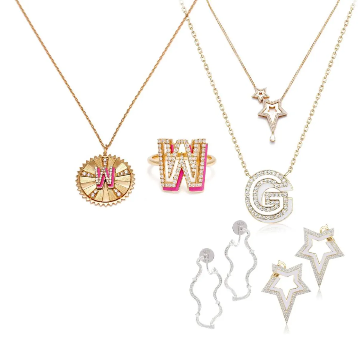 مجوهرات من تصميم  هند وفاطمة الجناحي