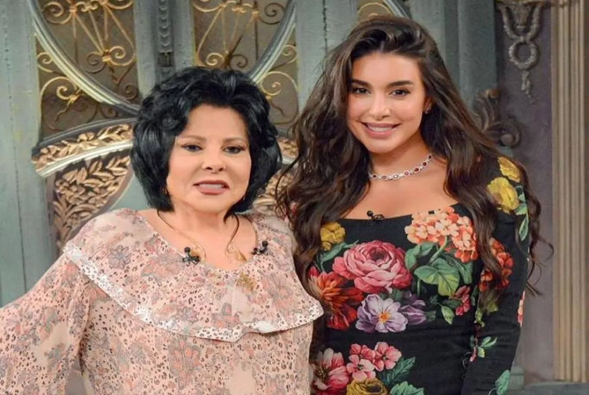 ياسمين صبري مع إسعاد يونس - الصورة من حساب إسعاد على انستغرام