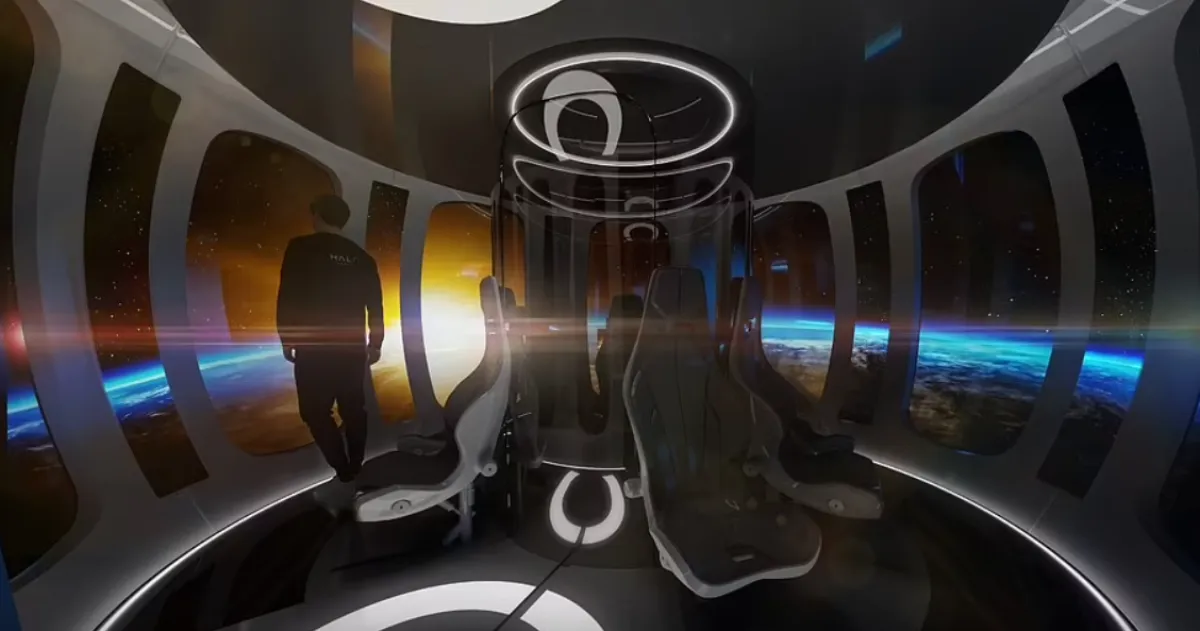 انطلاق أول رحلة سفر بالمنطاد إلى الفضاء مطلع 2025 - الصورة من dailymail