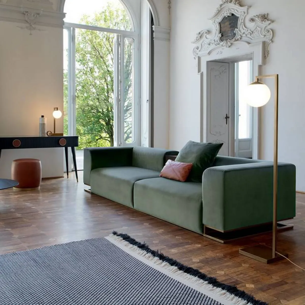 اللون الأخضر دارج في موضة الديكور