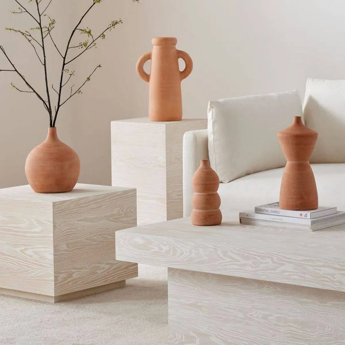 أكسسوارات فخارية تزيّن المساحة