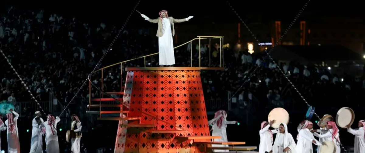 عرض السامري في حفل افتتاح موسم الرياض