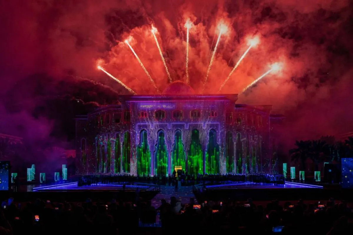 إطلاق الألعاب النارية. الصورة من "وام"