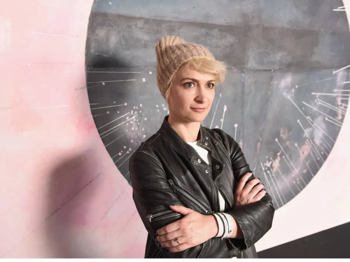 PARK CITY, UT - JANUARY 28: Halyna Hutchins attends the SAGindie Sundance Filmmakers Reception at Cafe Terigo on January 28, 2019 in Park City, Utah.   Fred Hayes/Getty Images for SAGindie/AFP Fred Hayes